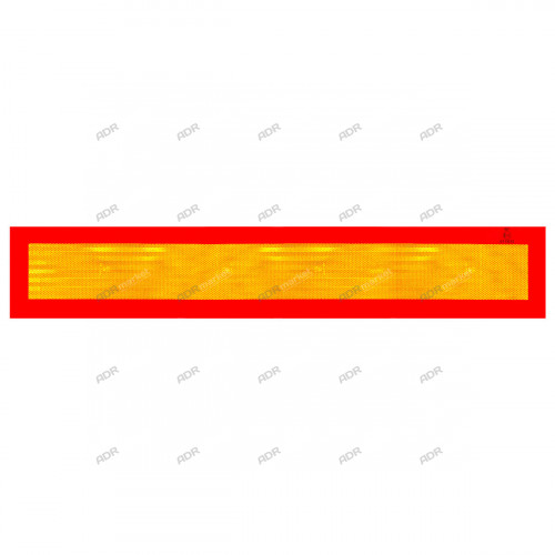 Задний опознавательный знак для прицепа 1130 х 196 мм (металл) RF
