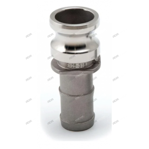 Камлок алюм. E-125 1 1/4" (32мм) ("Папа" штуцер)